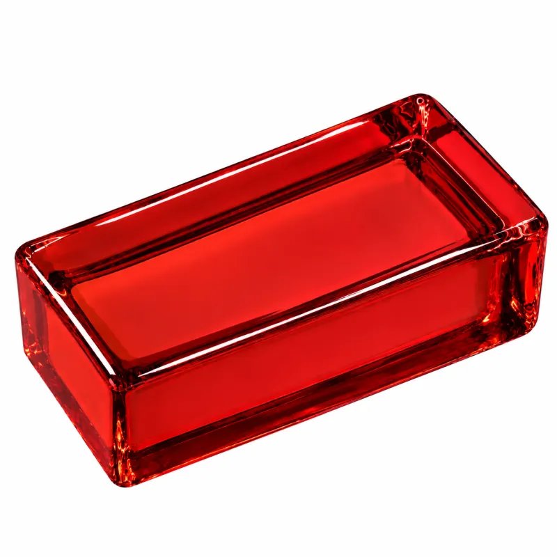 Clear Coloured Glass Bricks — product view 3